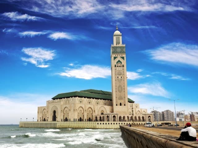 Viagem Marrocos: atração turística Mesquita Hassan II, Casablanca